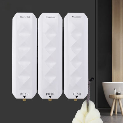 Vegghengt hvit design såpedispenser for bad