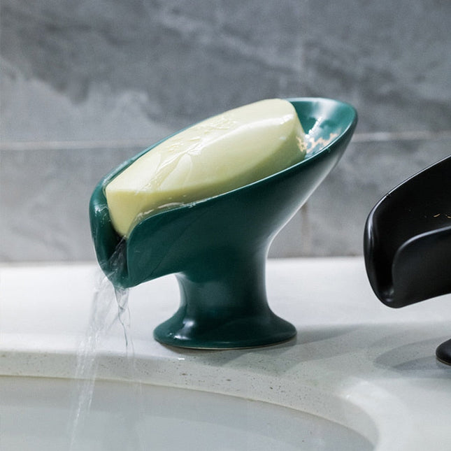 Elegant såpeholder med marmor-look