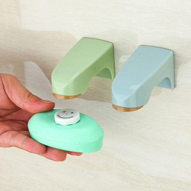 Grønn magnetisk såpeholder for vegg