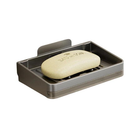 Veggmontert såpeholder med dreneringsbrett