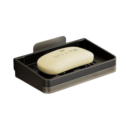 Veggmontert såpeholder med dreneringsbrett