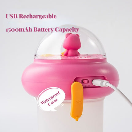 Automatisk lilla såpedispenser for barn