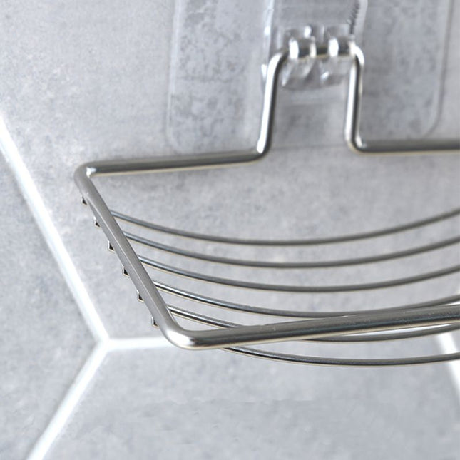 Selvklebende såpeholder i rustfritt stål