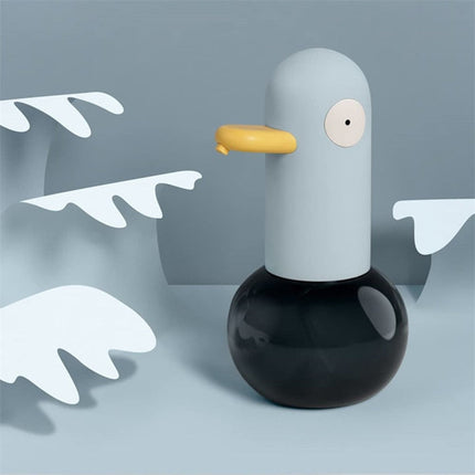 Morsom skumsåpedispenser formet som fugl