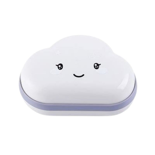 Søt skyformet såpeboks for reise