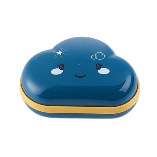 Søt skyformet såpeboks for reise