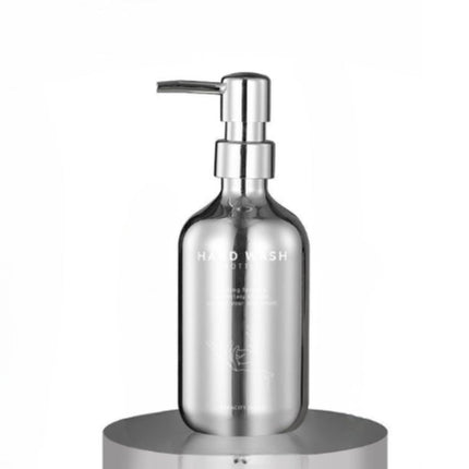Såpedispenser i stål med kromfinish