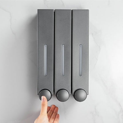 Vegghengt dispenser for flytende såpe