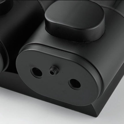 Vegghengt transparent såpedispenser for dusj