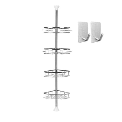Teleskopisk dusjhylle i rustfritt stål