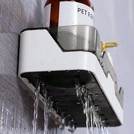 Selvklebende dusjhylle i plast uten boring