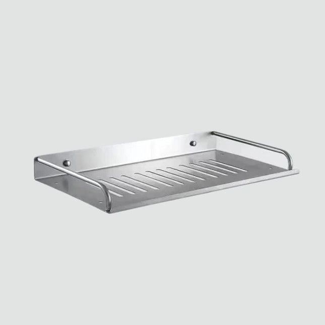 Veggmontert dusjhylle i rustfritt stål