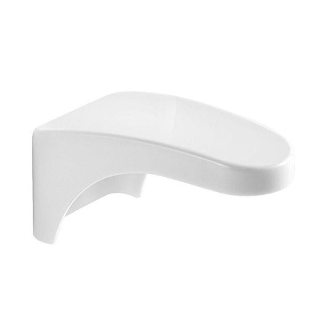 Hvit magnetisk såpeholder for veggmontering