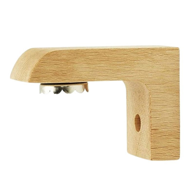 Veggmontert magnetisk såpeholder i tre