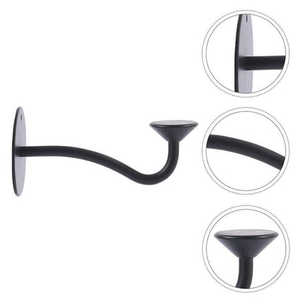 Svart magnetisk såpeholder for vegg