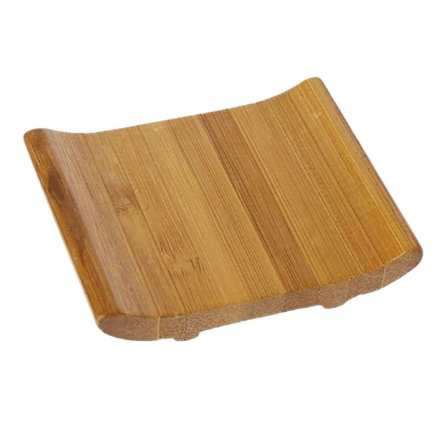 Liten buet såpeholder i bambus