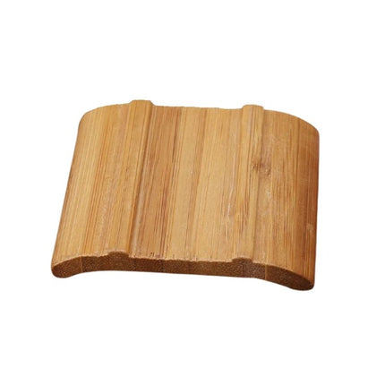 Liten buet såpeholder i bambus