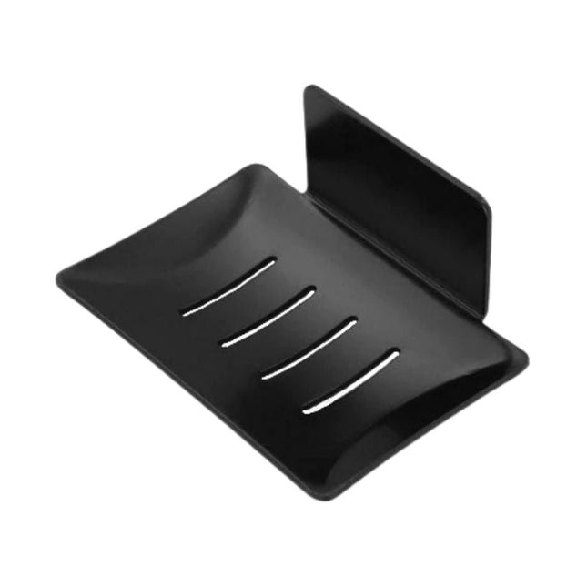 Vegghengt såpeskål i svart metall