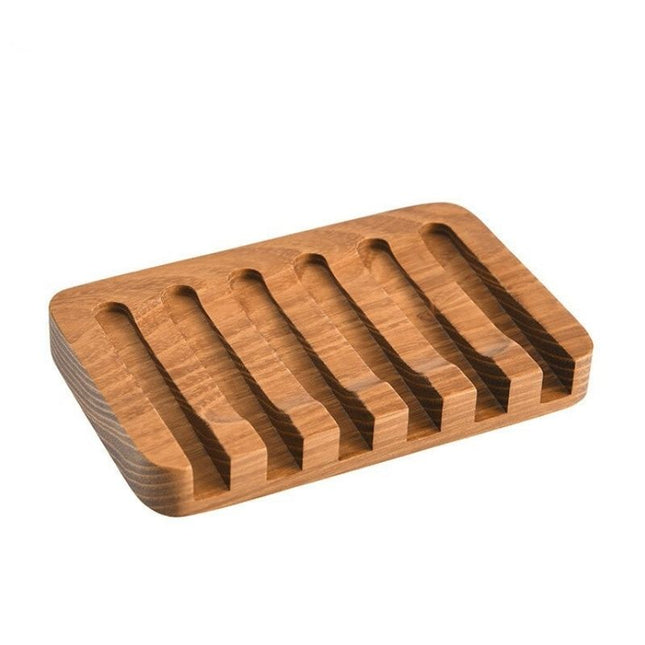 Naturlig såpeholder i lyst tre