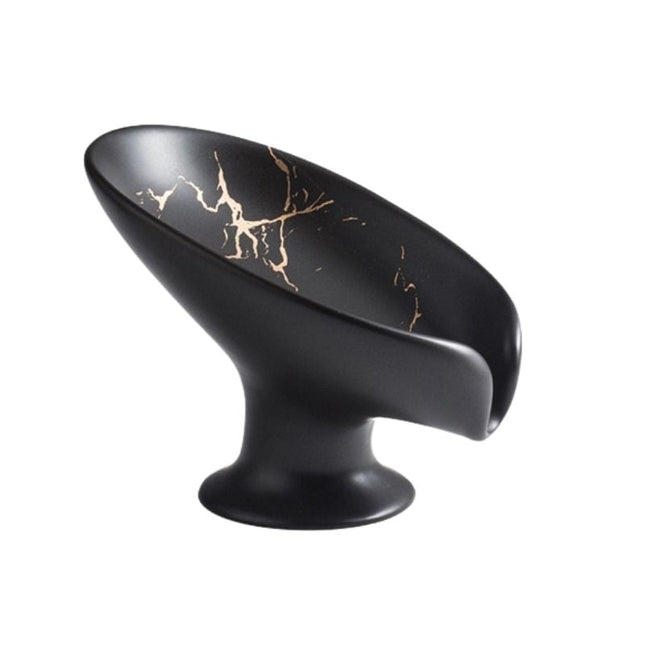 Elegant såpeholder med marmor-look