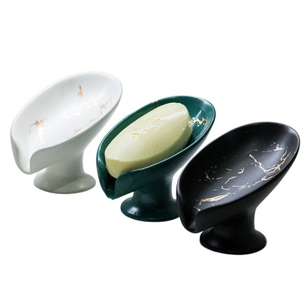 Elegant såpeholder med marmor-look