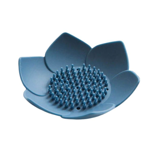 Dekorativ såpeholder formet som lotusblomst