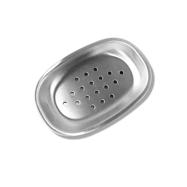 Såpeholder i rustfritt stål med drenering