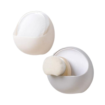 Liten såpeholder med sugekoppfeste