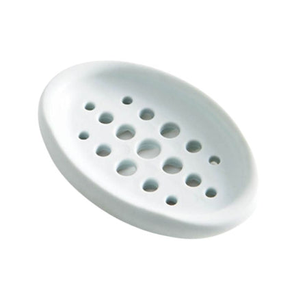 Oval såpeholder i myk silikon