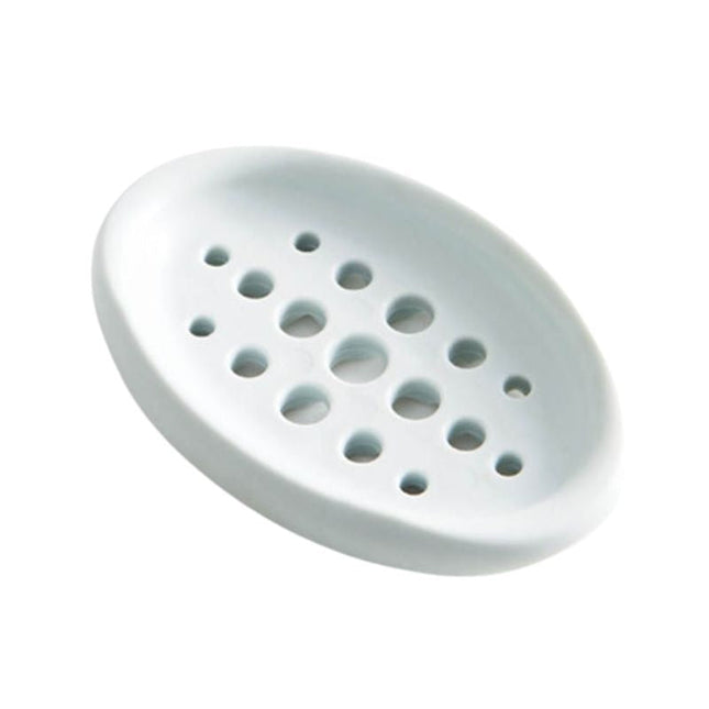 Oval såpeholder i myk silikon