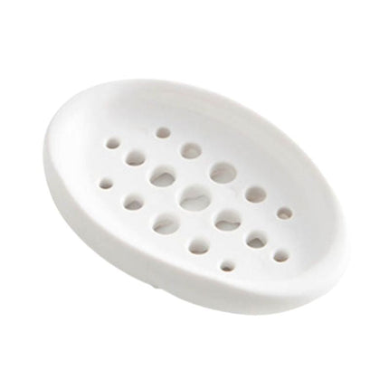 Oval såpeholder i myk silikon