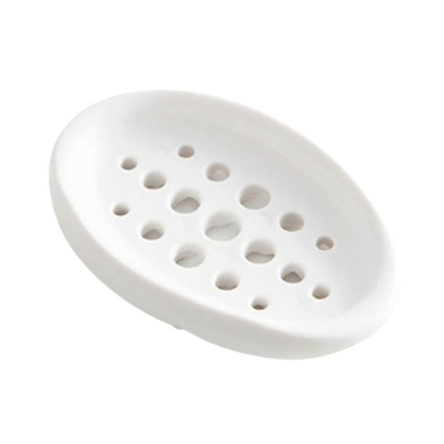 Oval såpeholder i myk silikon