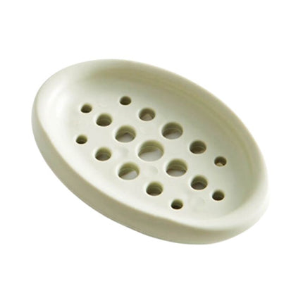 Oval såpeholder i myk silikon