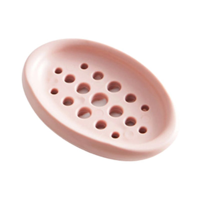 Oval såpeholder i myk silikon