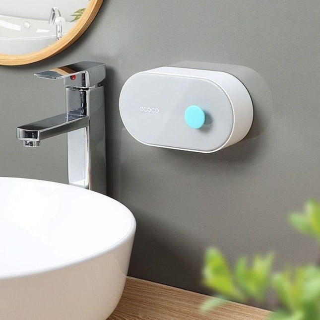 Moderne vegghengt såpeboks for bad