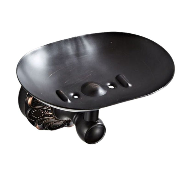 Vegghengt vintage såpeholder i messing