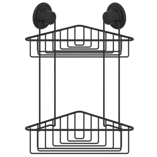 Hjørnehylle for dusj med to etasjer