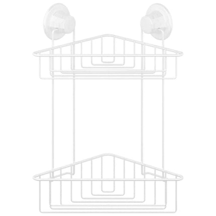 Hjørnehylle for dusj med to etasjer