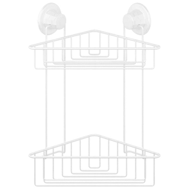 Hjørnehylle for dusj med to etasjer
