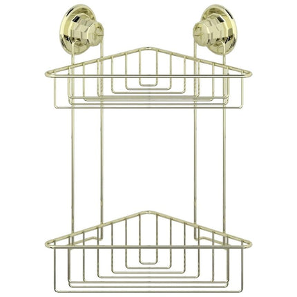 Hjørnehylle for dusj med to etasjer