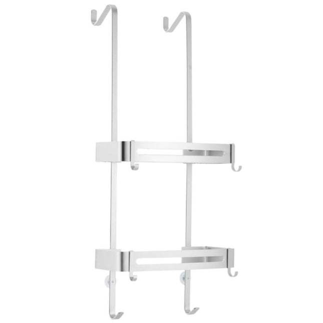 Hengende dusjhylle i svart metall